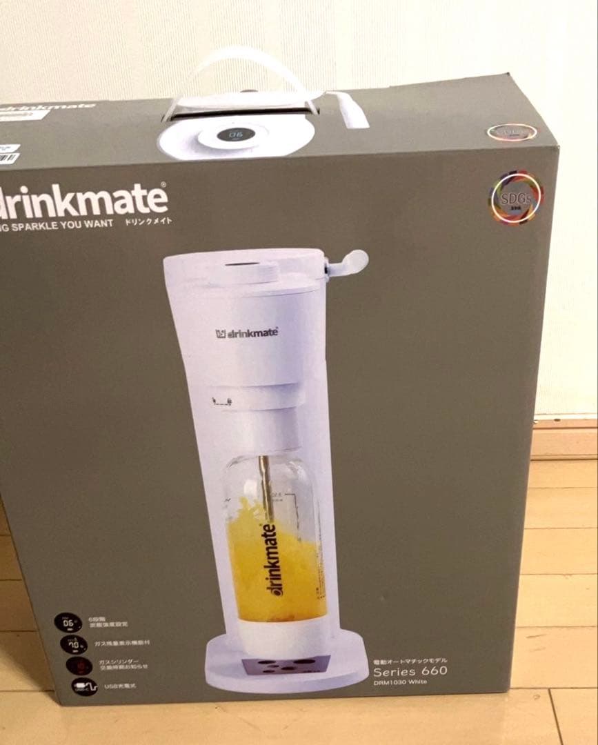 drinkmate Series 660 ホワイト 炭酸水メーカー
