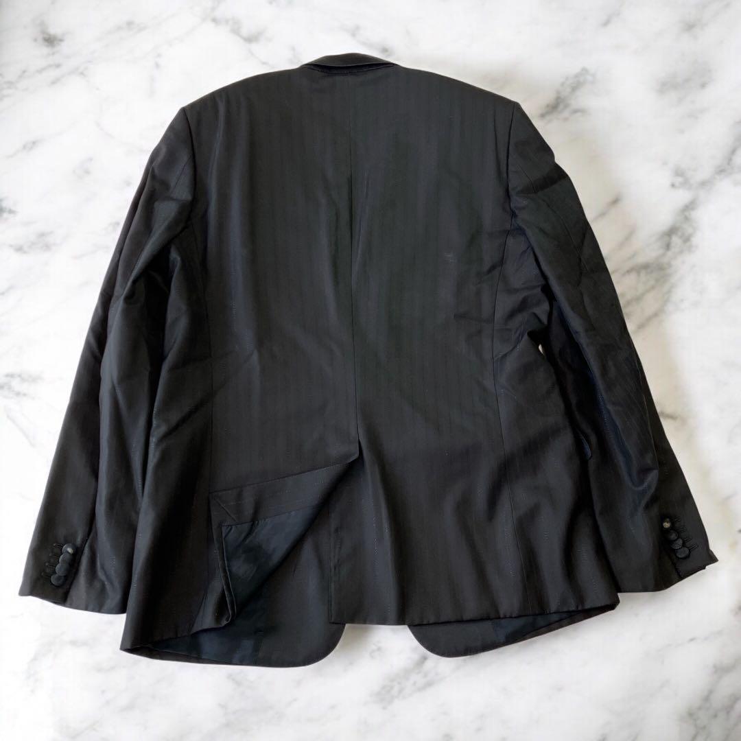 ヴィトン　ダミエ　テーラードジャケット 54 RM101F シルク　裏地総柄