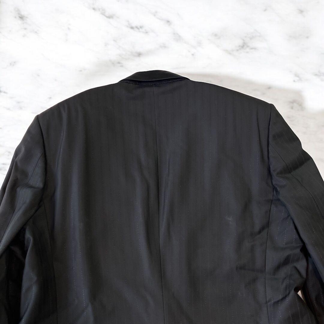 ヴィトン　ダミエ　テーラードジャケット 54 RM101F シルク　裏地総柄