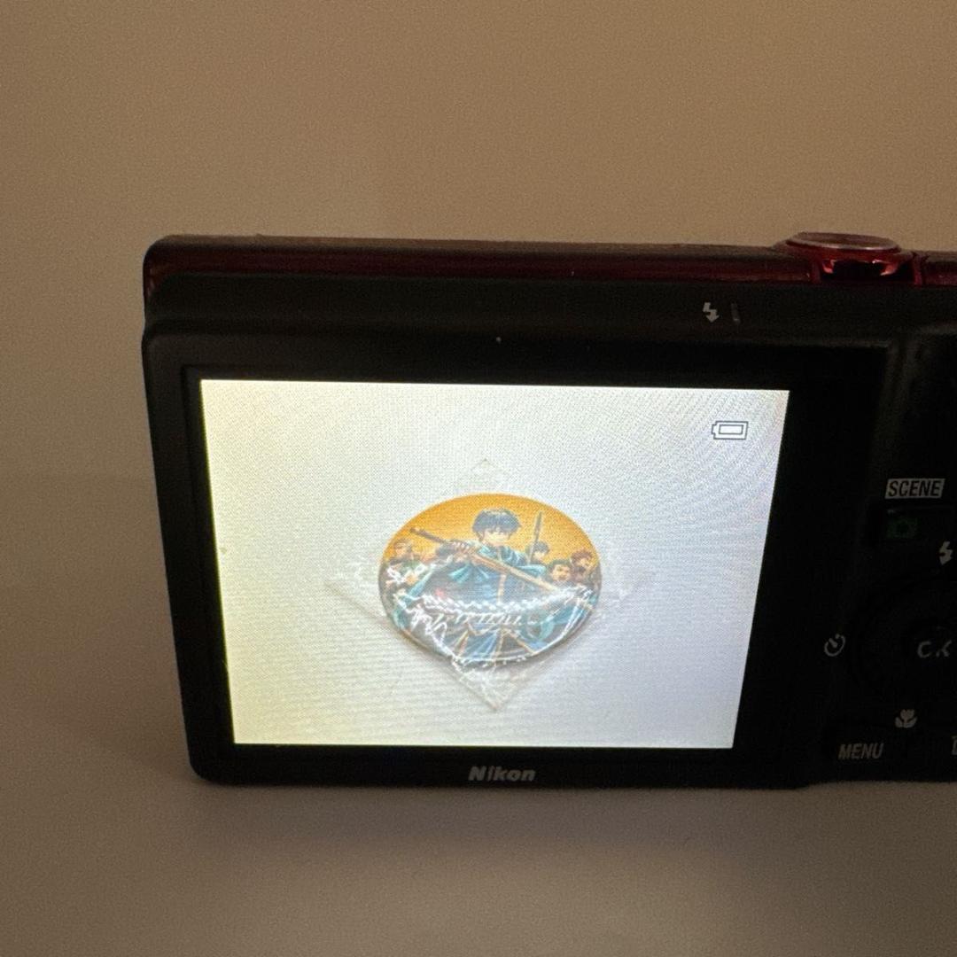 COOLPIX S6200 レッド コンパクトデジタルカメラ NIKON