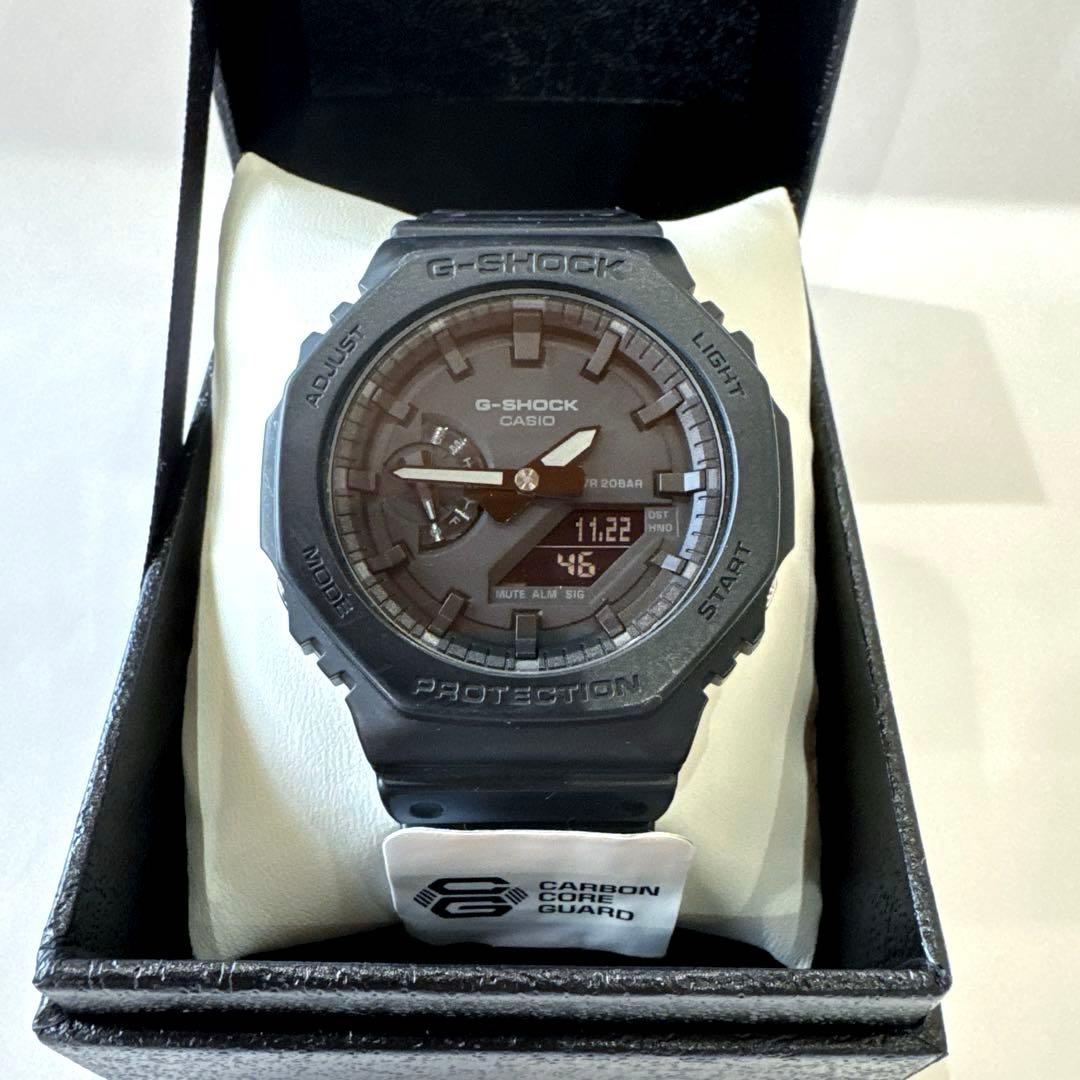 CASIO G-SHOCK GA-2100 カシオーク オールブラック