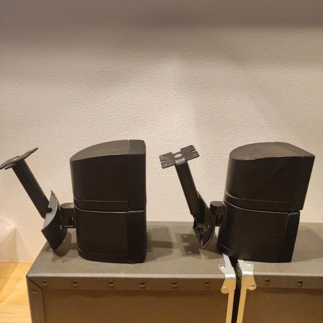 BOSE キューブスピーカー ペア 壁掛けブラケット付 ブラック