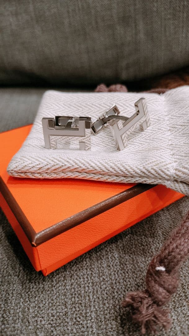 HERMES エルメス カフリンクス カフス 新品