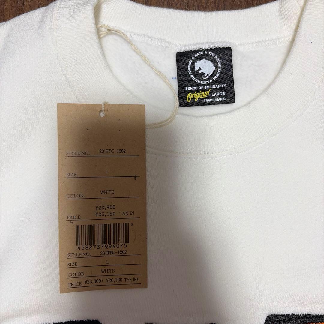 【新品】RATSラッツ CHEESE CREW NECK SWEAT