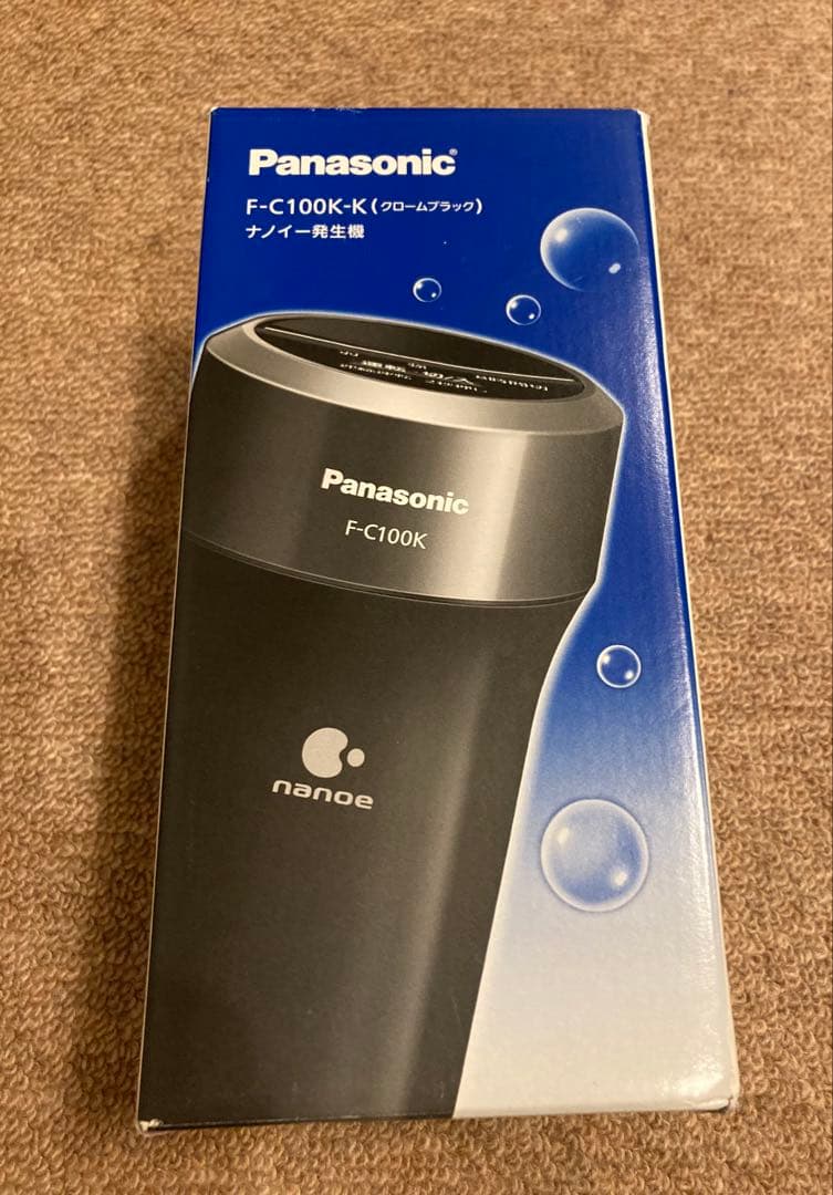 パナソニック 車載用空気清浄機 ナノイー発生器 ブラック F-C100K-K