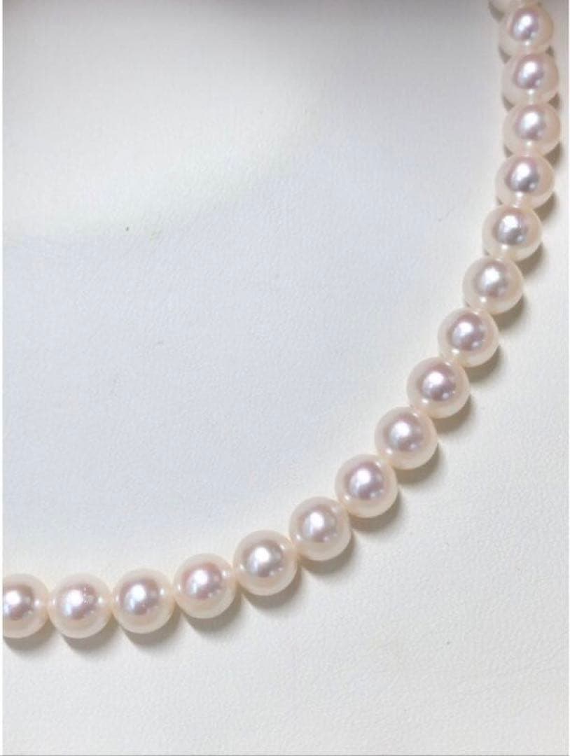 【美品】アコヤ真珠　ネックレス　イヤリング　鑑別書付