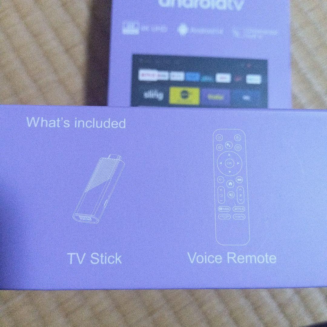 4K新品未使用品AndroidテレビstickTV大容量16GB