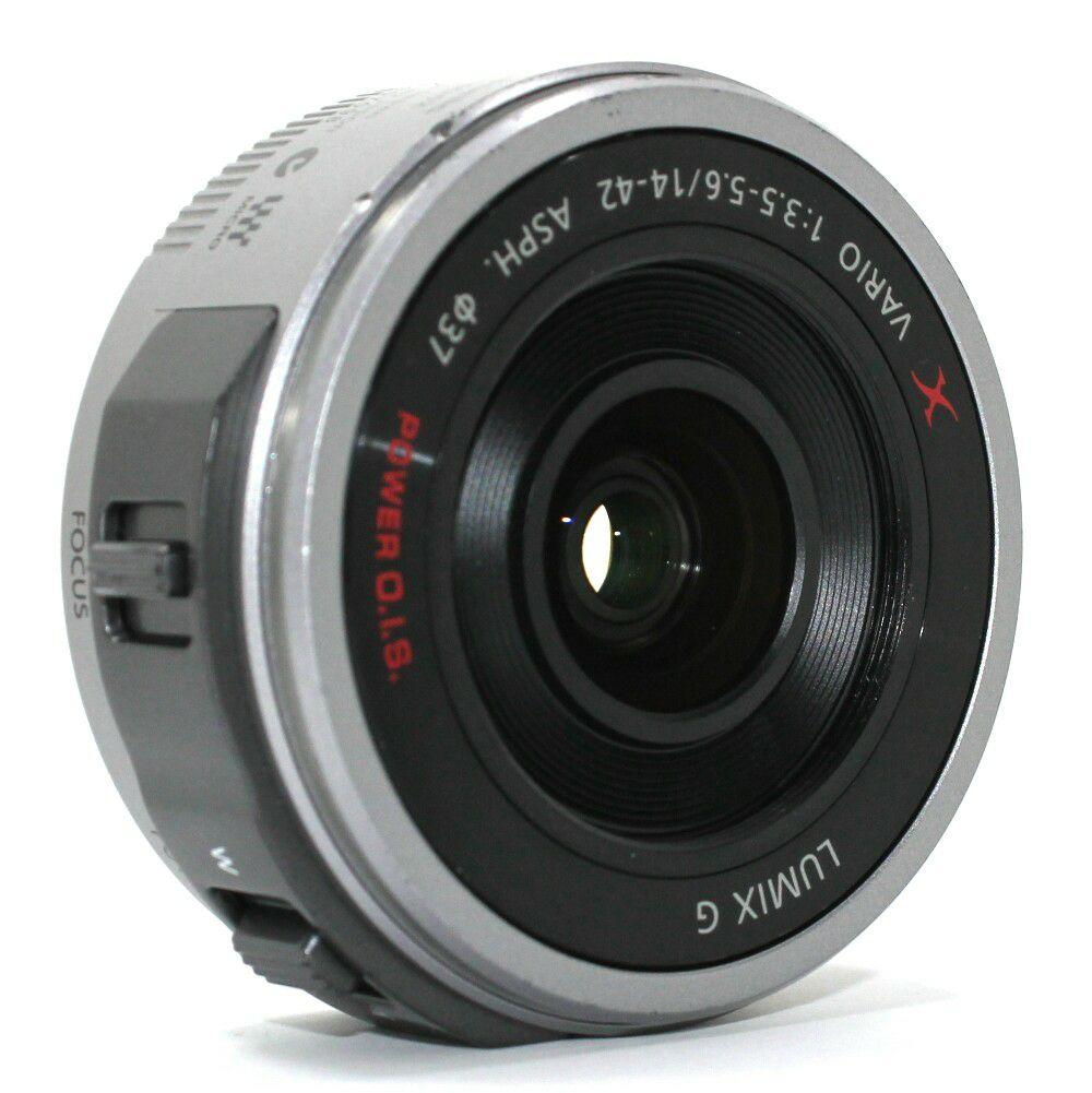 Panasonic LUMIX G 14-42mm PZ ズームレンズ シルバー