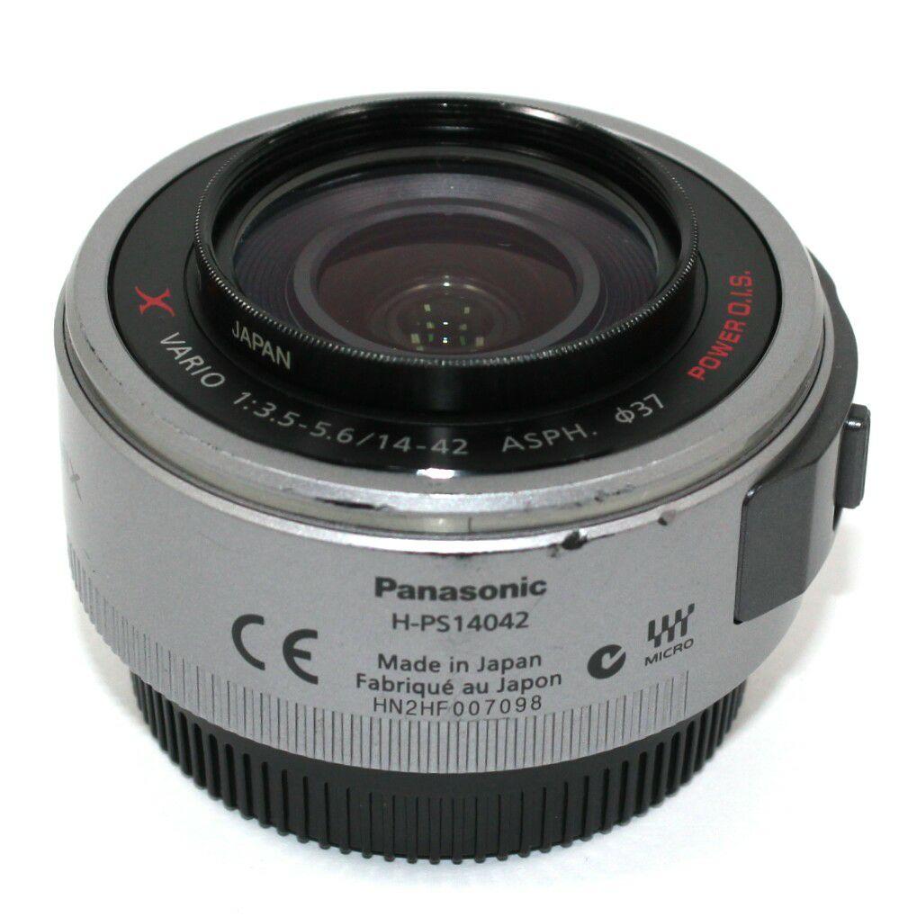 Panasonic LUMIX G 14-42mm PZ ズームレンズ シルバー