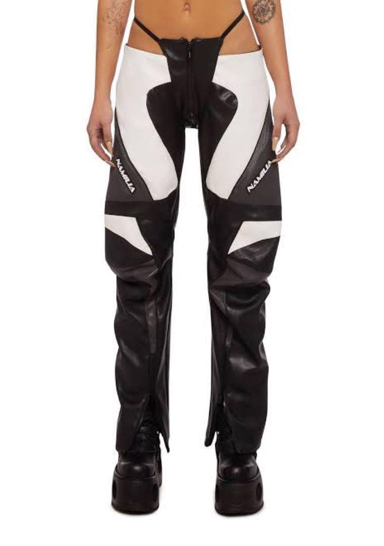 NAMILIA テクノバギーパンツ カーゴパンツ ギミック Y2K 完売モデル