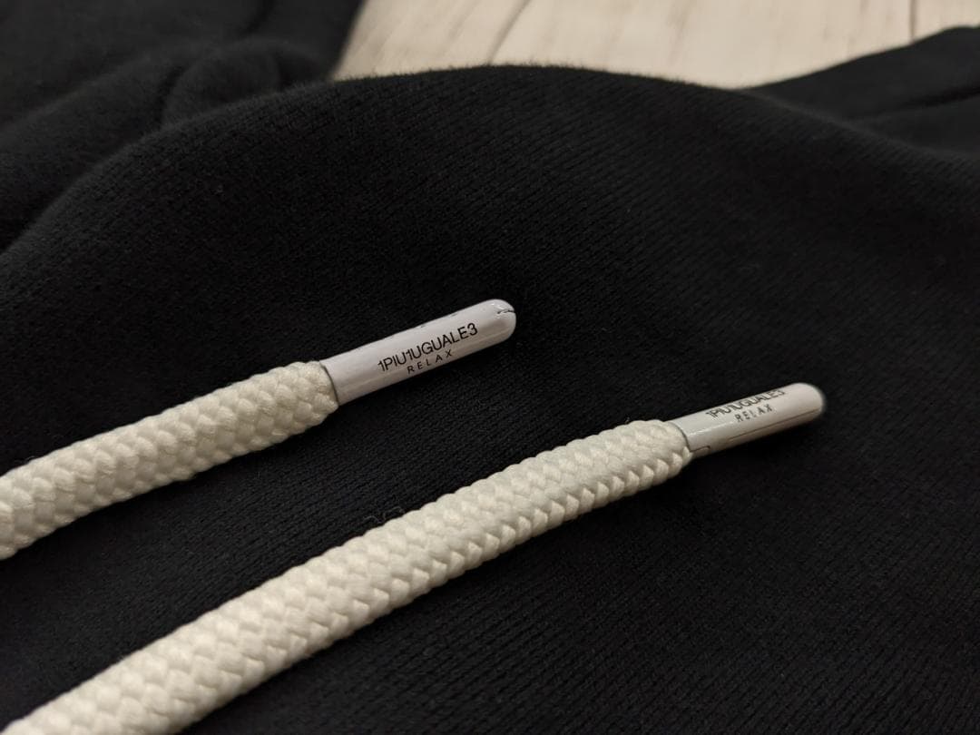 ウノピゥウノ/ビッグファスナースウェットセットアップ/パーカー×ジョガーパンツ