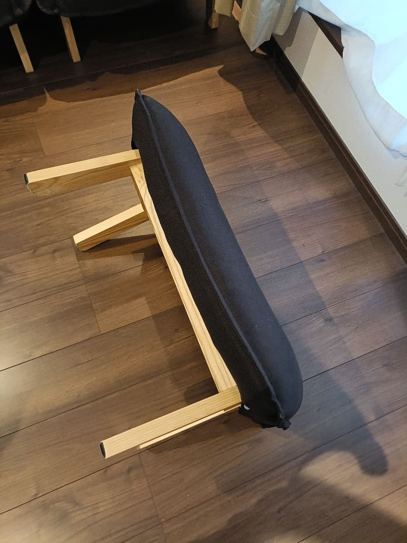 【無印良品】ハイバックリクライニングソファ用「オットマン」ブラウン