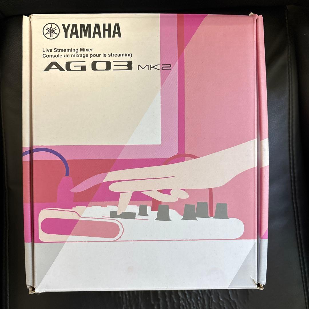 【ねっこ】Yamaha AG03 MK2 オーディオミキサーイヤホンジャッ
