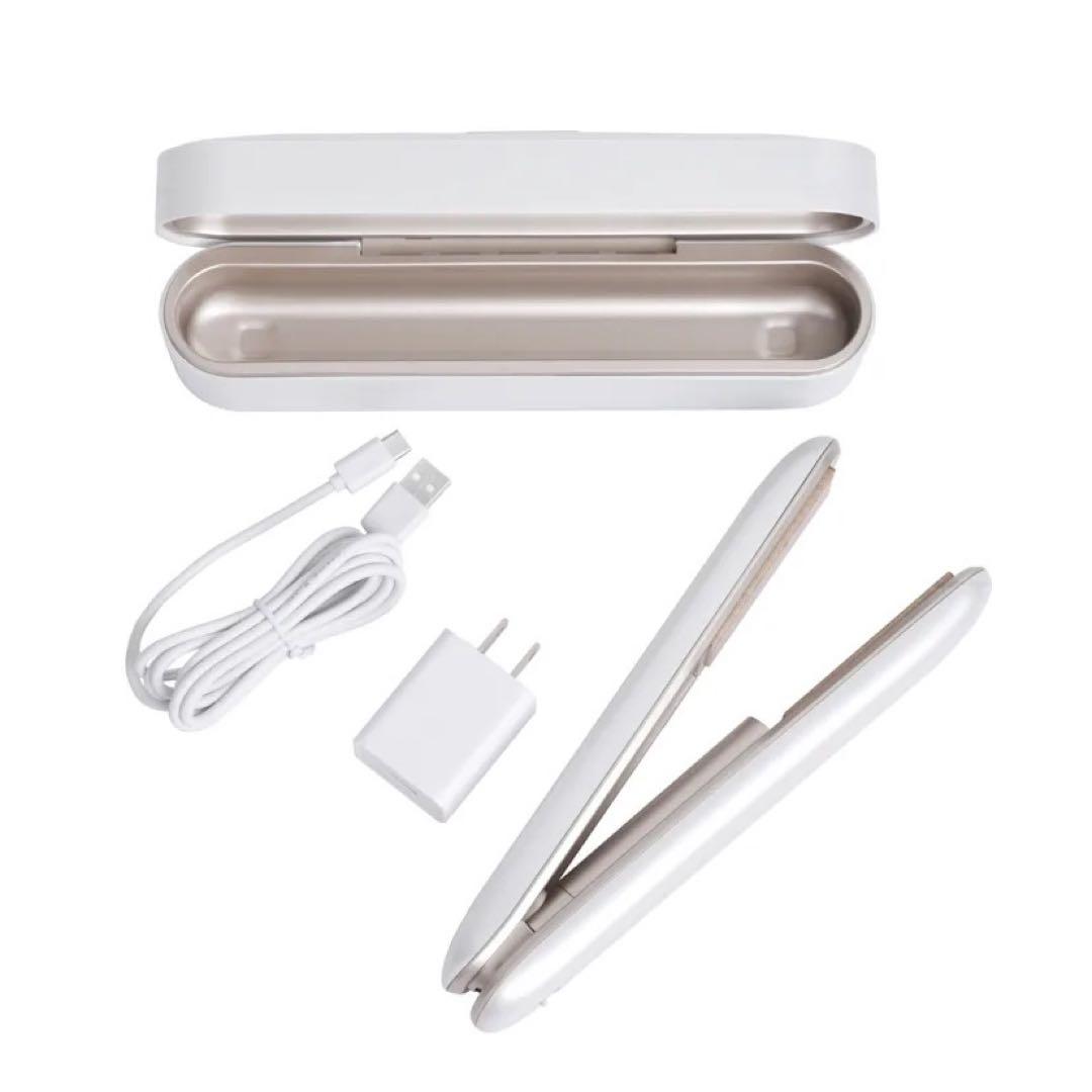 新品未使用　KINUJO LUXEJEWEL コードレスストレートアイロン