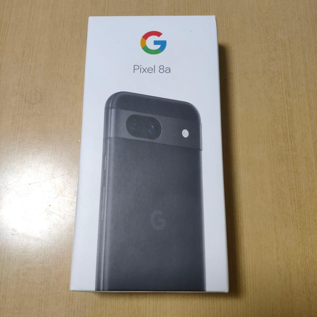 Google Pixel 8a 本体 Obsidian