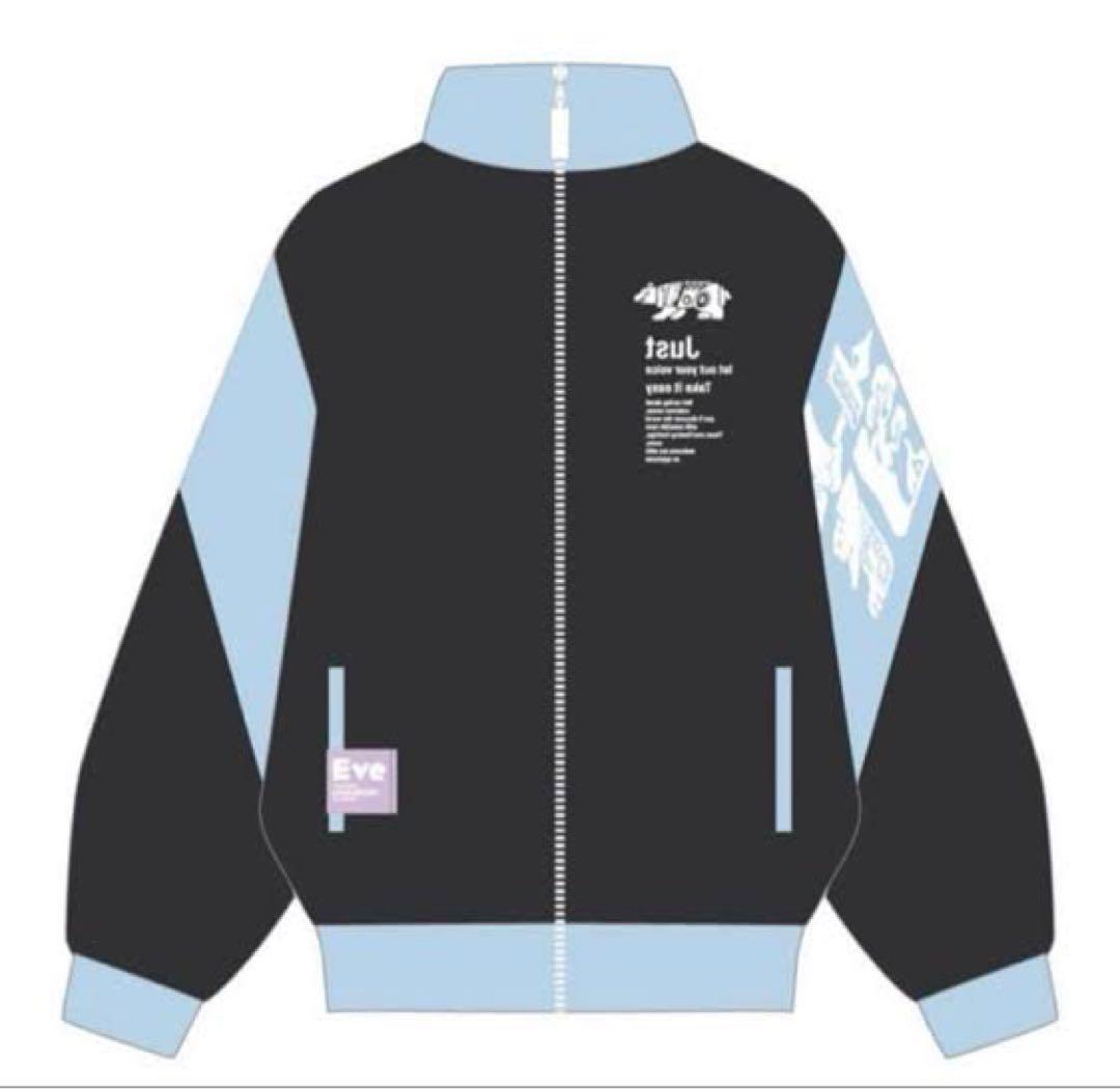 Eve 2023花嵐　ジップアップジャケット黒