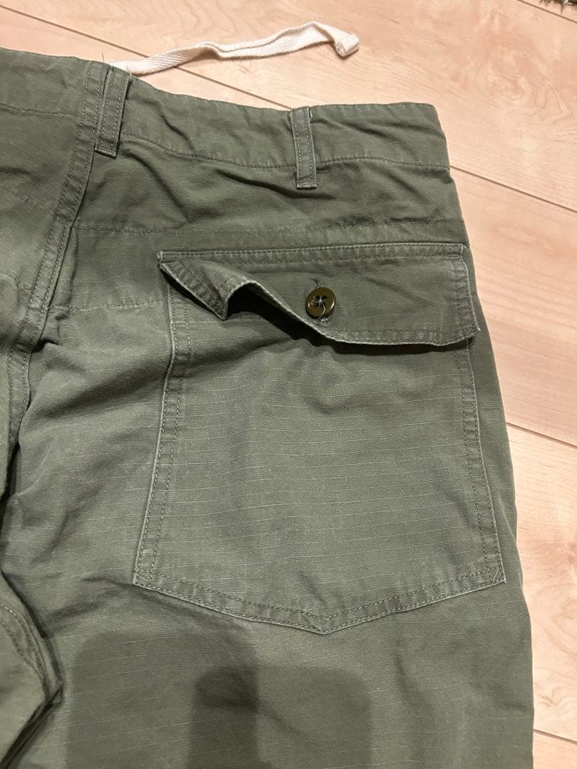 ENGINEERED GARMENTS Mサイズ ワークパンツ オリーブ