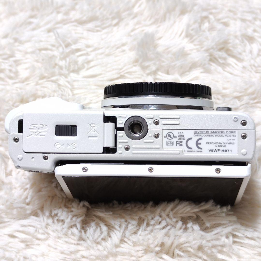 OLYMPUS PEN Lite E-PL6 ダブルレンズキット ホワイト