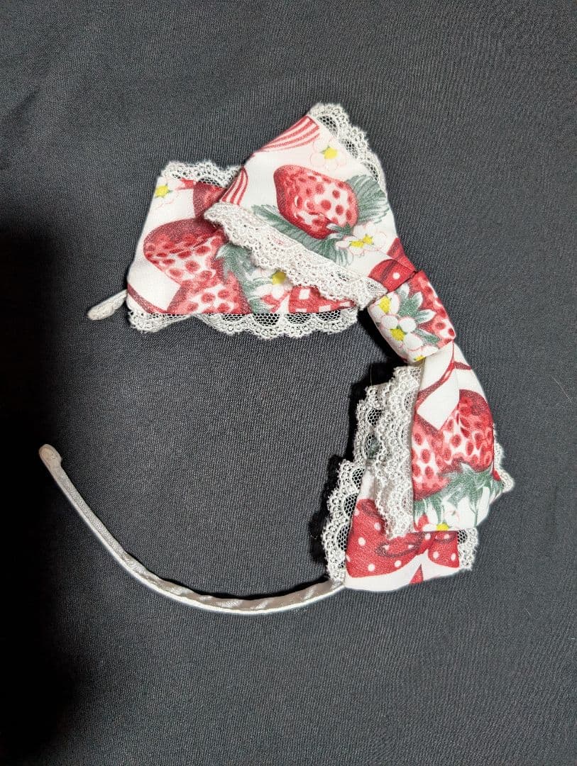 AngelicPretty StrawberryDollワンピース＆カチューシャ