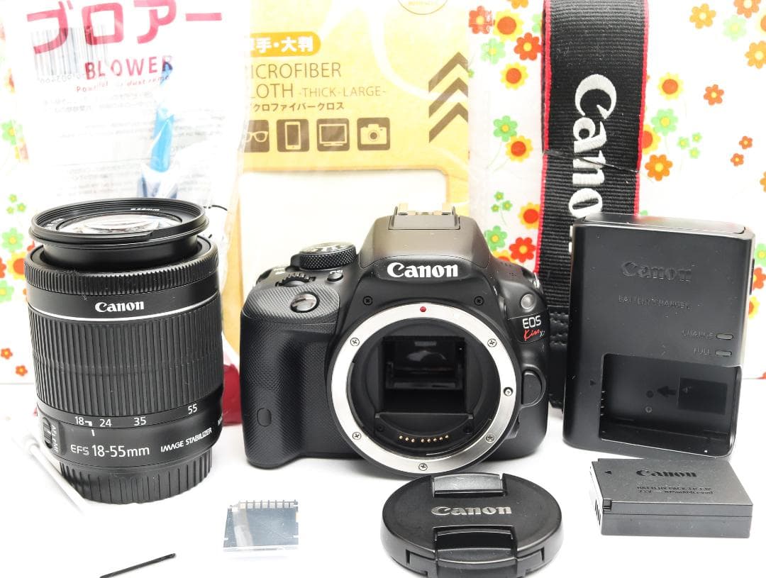 キャノン Canon EOS Kiss X7☆スマホ転送☆超小型☆間違いない一眼