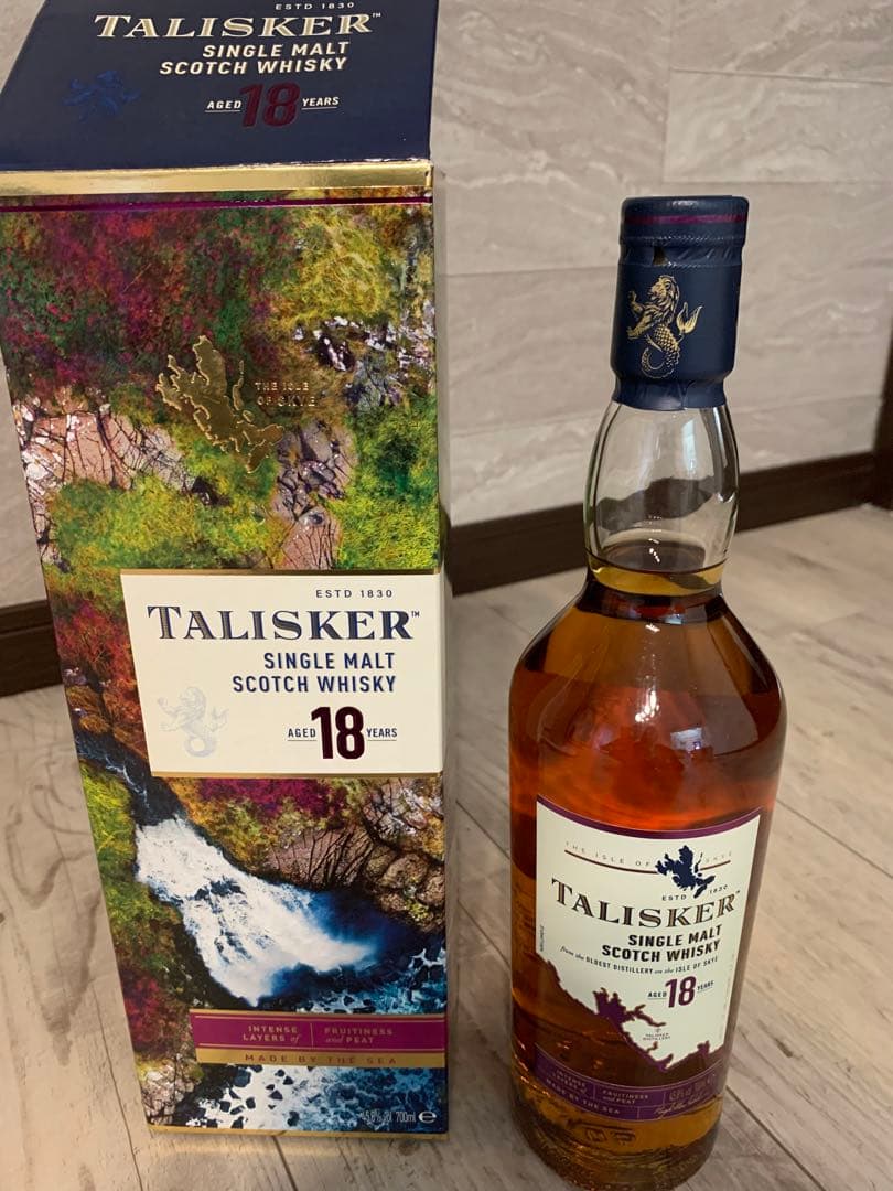 TALISKER 18年 シングルモルトウイスキー 700ml