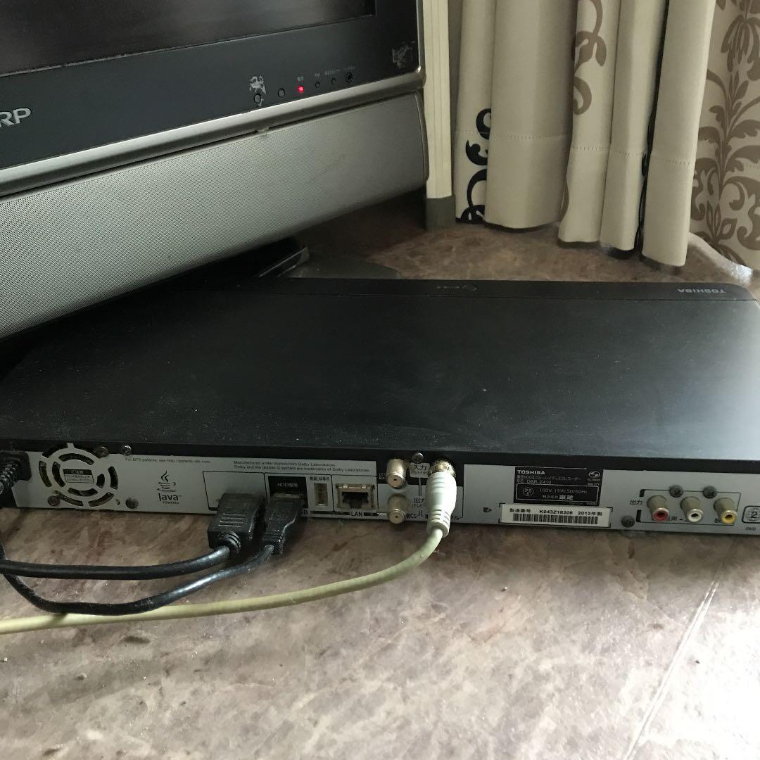 DVD Blu-ray レコーダーリモコン付