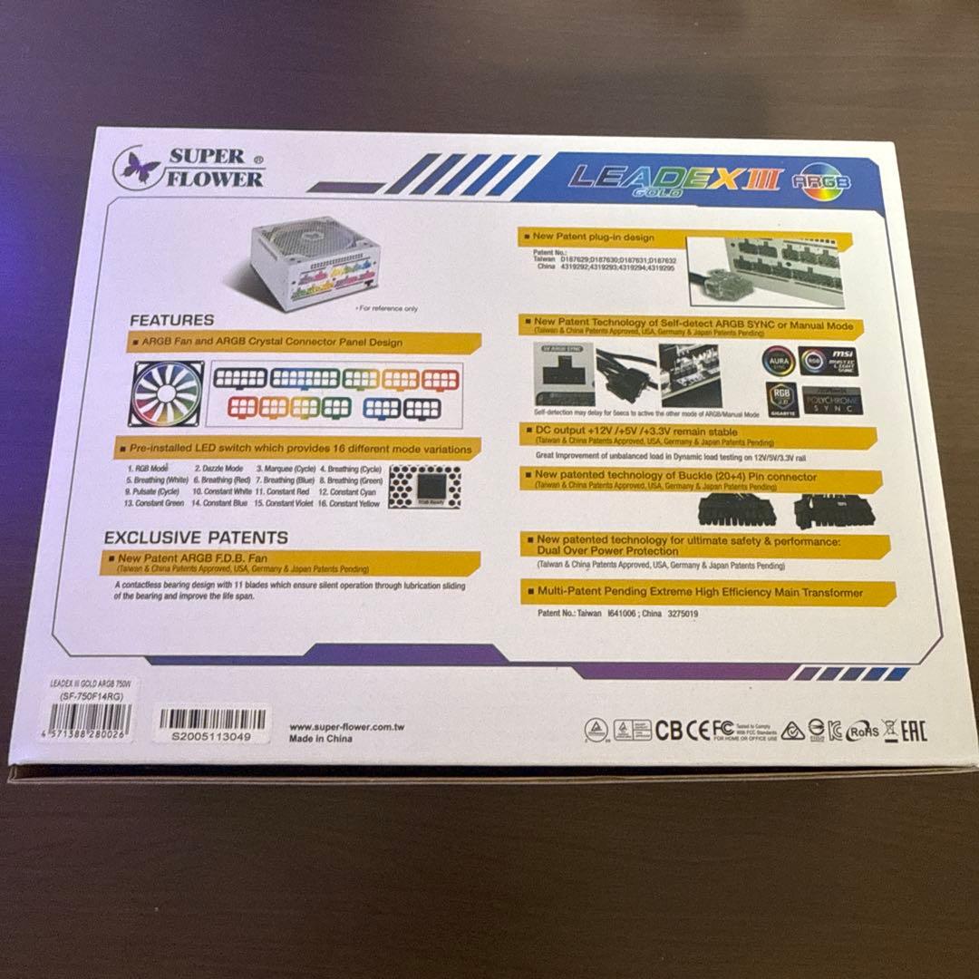 SUPER FLOWER LEADEX Ⅲ 750W GOLD