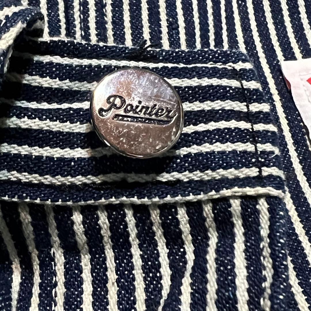 USA製　ポインターブランド　ヒッコリーストライプジャケット希少XS