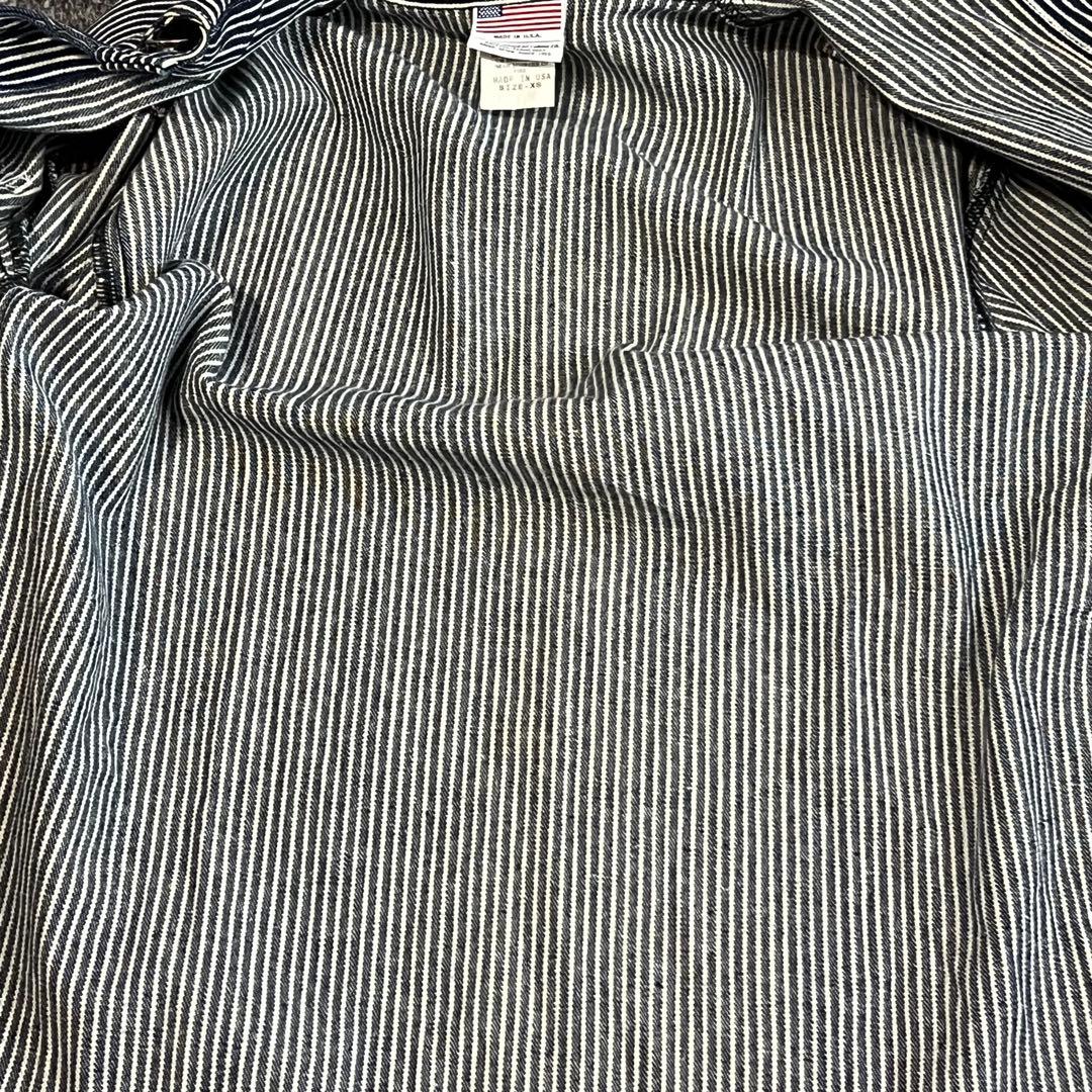 USA製　ポインターブランド　ヒッコリーストライプジャケット希少XS