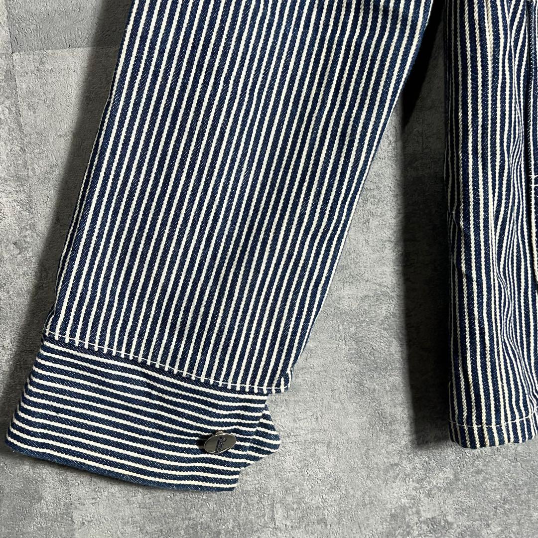 USA製　ポインターブランド　ヒッコリーストライプジャケット希少XS