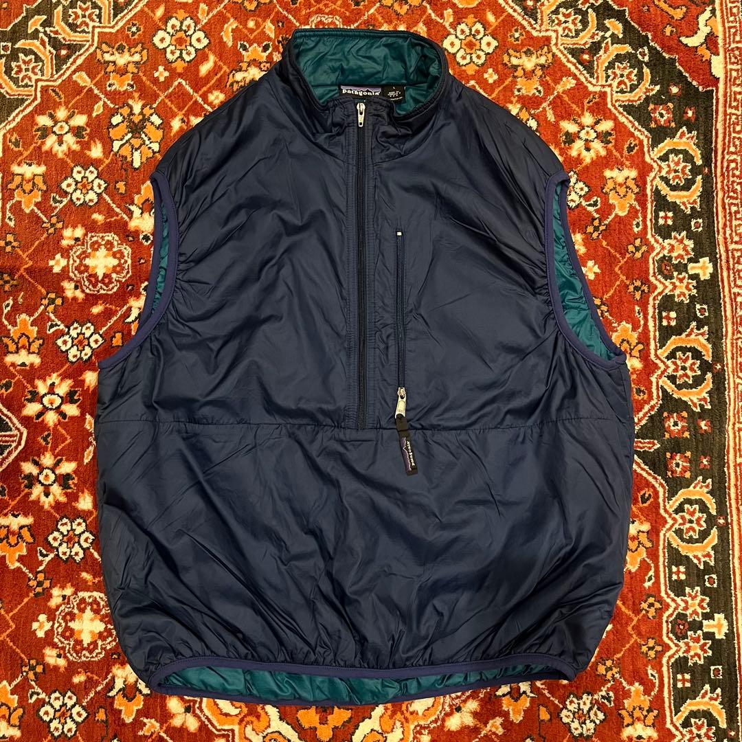 90s 1996年 patagonia USA製 サイズL パフボールベスト