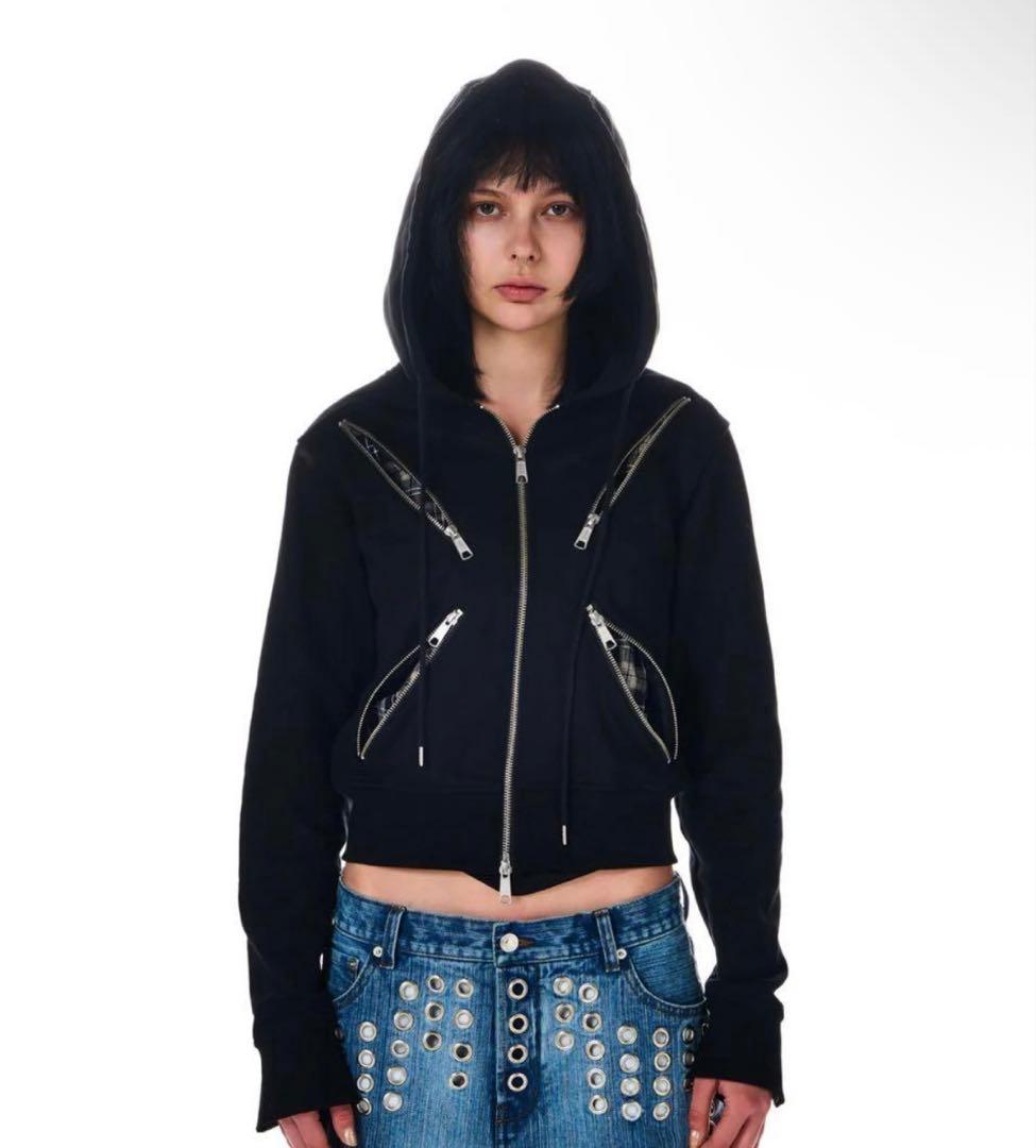 トップス BEEDEN DUALITY ZIP DESIGN HOODIE