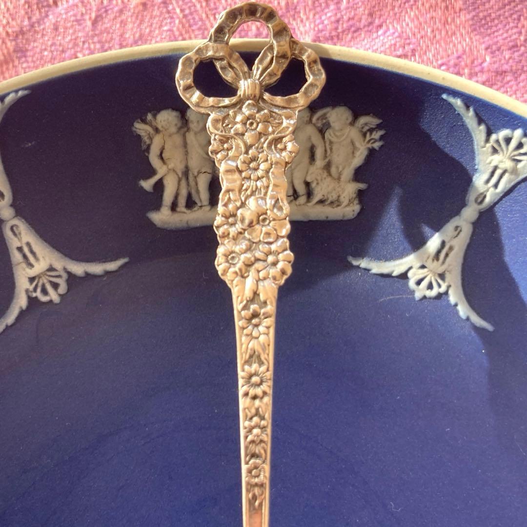 ドミニク&ハフ　純銀　鍍金　アンティーク　スプーン