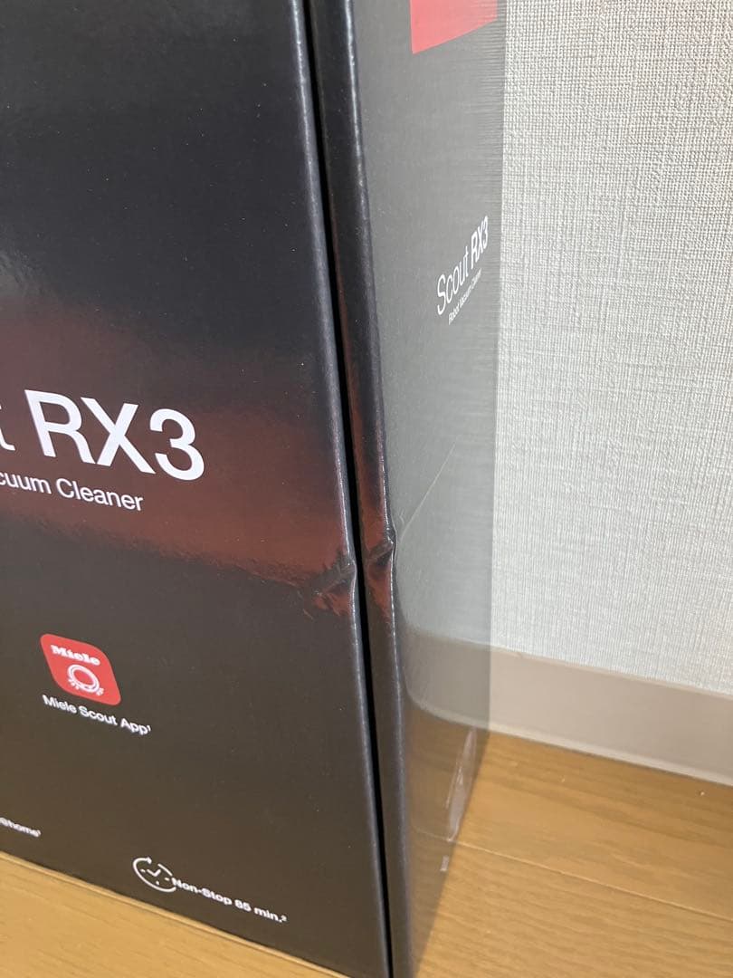 【るみるみ】Miele ロボット掃除機　Scout RX3 ブラック