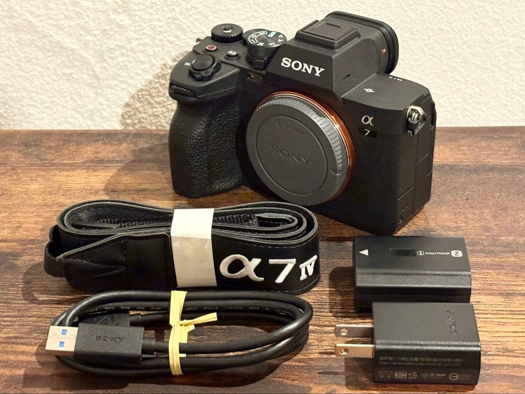 【美品】SONY α7Ⅳ ボディ シャッター数2,557回