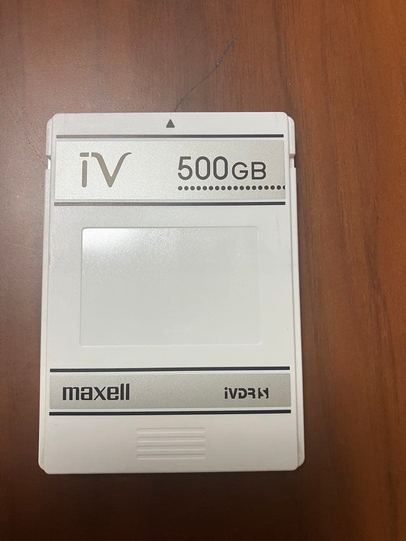 外付けハードディスク・ドライブ maxell iVDR-S 500GB HDD