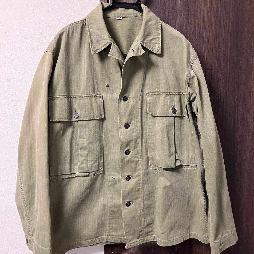 【40sオリジナル】M-43 HBT ジャケット ゴールデンサイズ