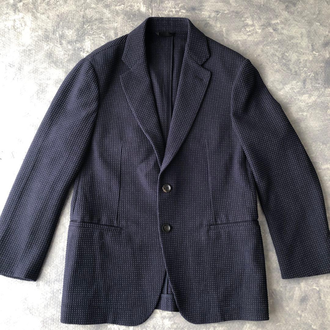 Giorgio Armani ダークネイビー テーラードジャケット