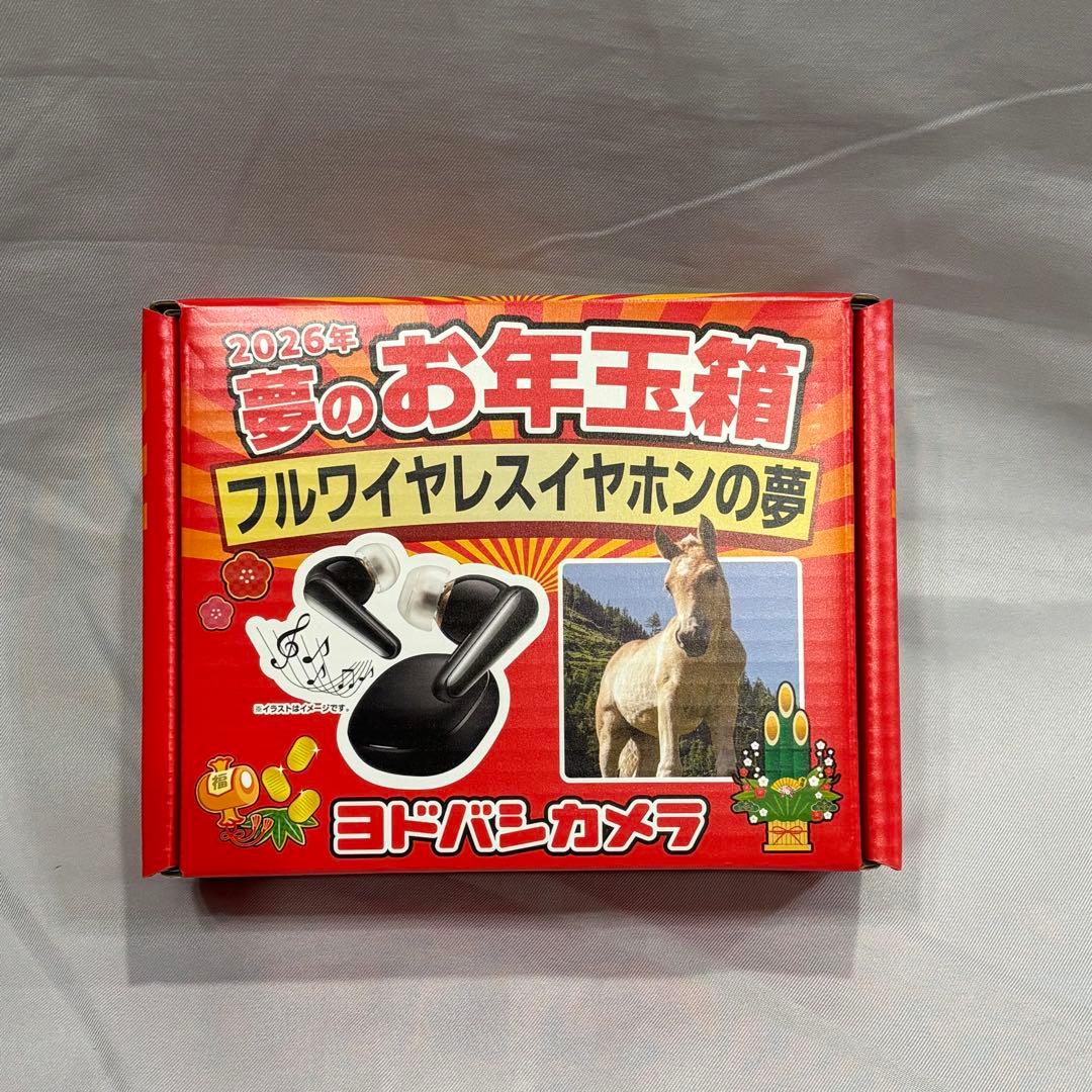 ヨドバシ　フルワイヤレスイヤホン2026 Liberty 4 夢のお年玉箱　福袋