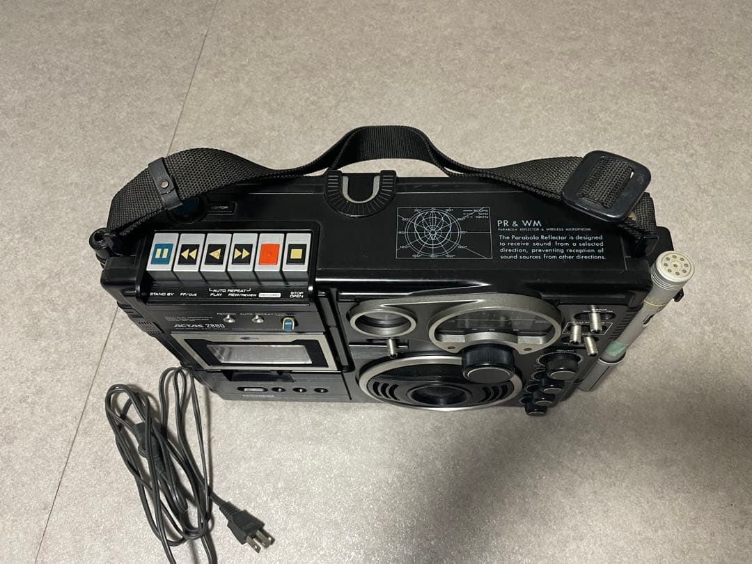 ACTAS 2880 カセットラジカセ