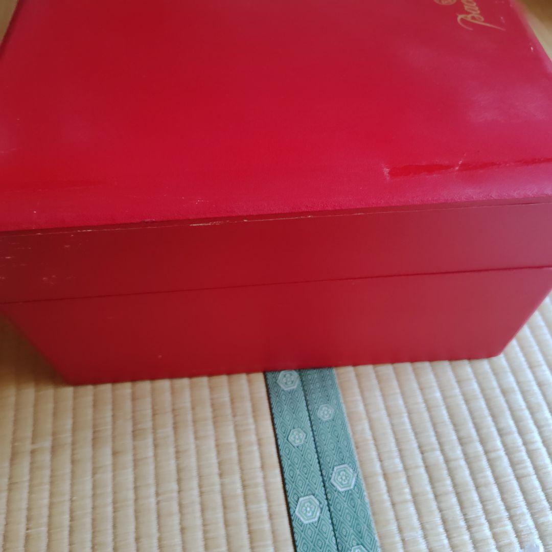 バカラ ガラス製 フラワーベース 箱付き