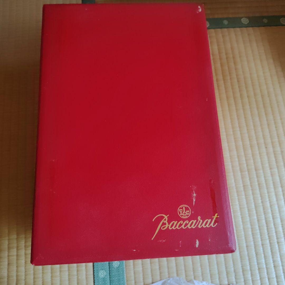 バカラ ガラス製 フラワーベース 箱付き