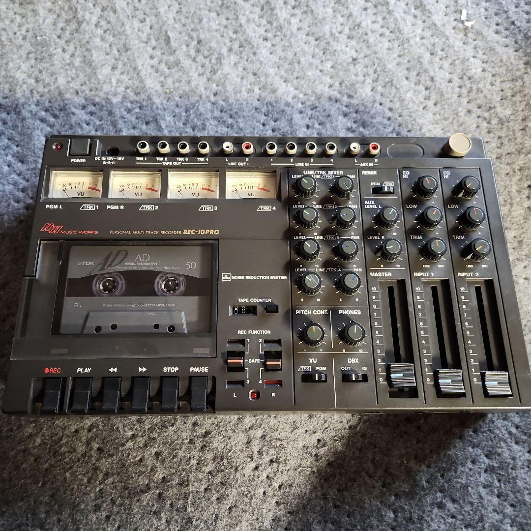 レア MUSIC WORKS REC-10PRO動作品 マルチトラックレコーダー