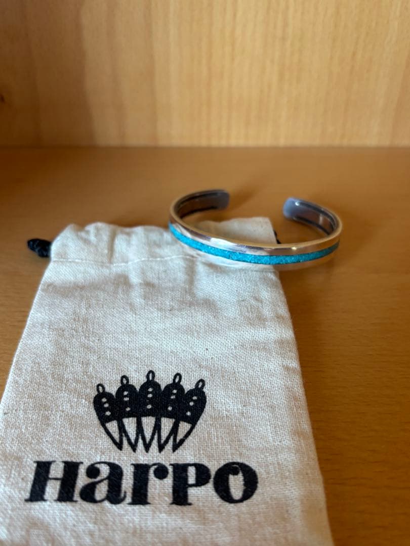 Harpo⭐️バングル　ブレスレット　シルバー　ターコイズ