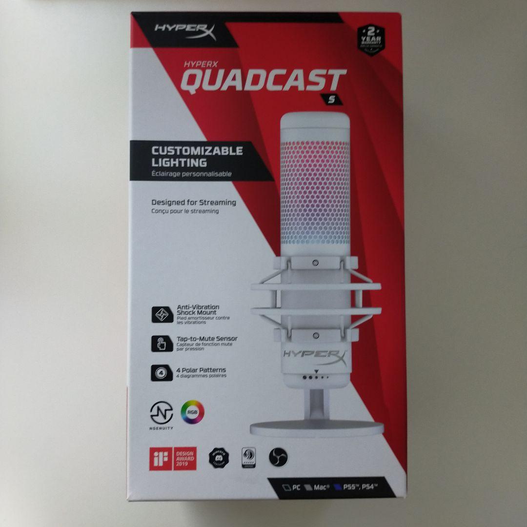 配信機器・PA機器・レコーディング機器 HYPERX QUADCAST S