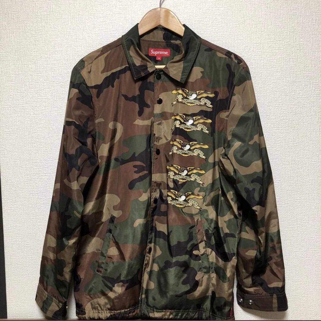 き*ー様 Supreme カモフラージュジャケット M