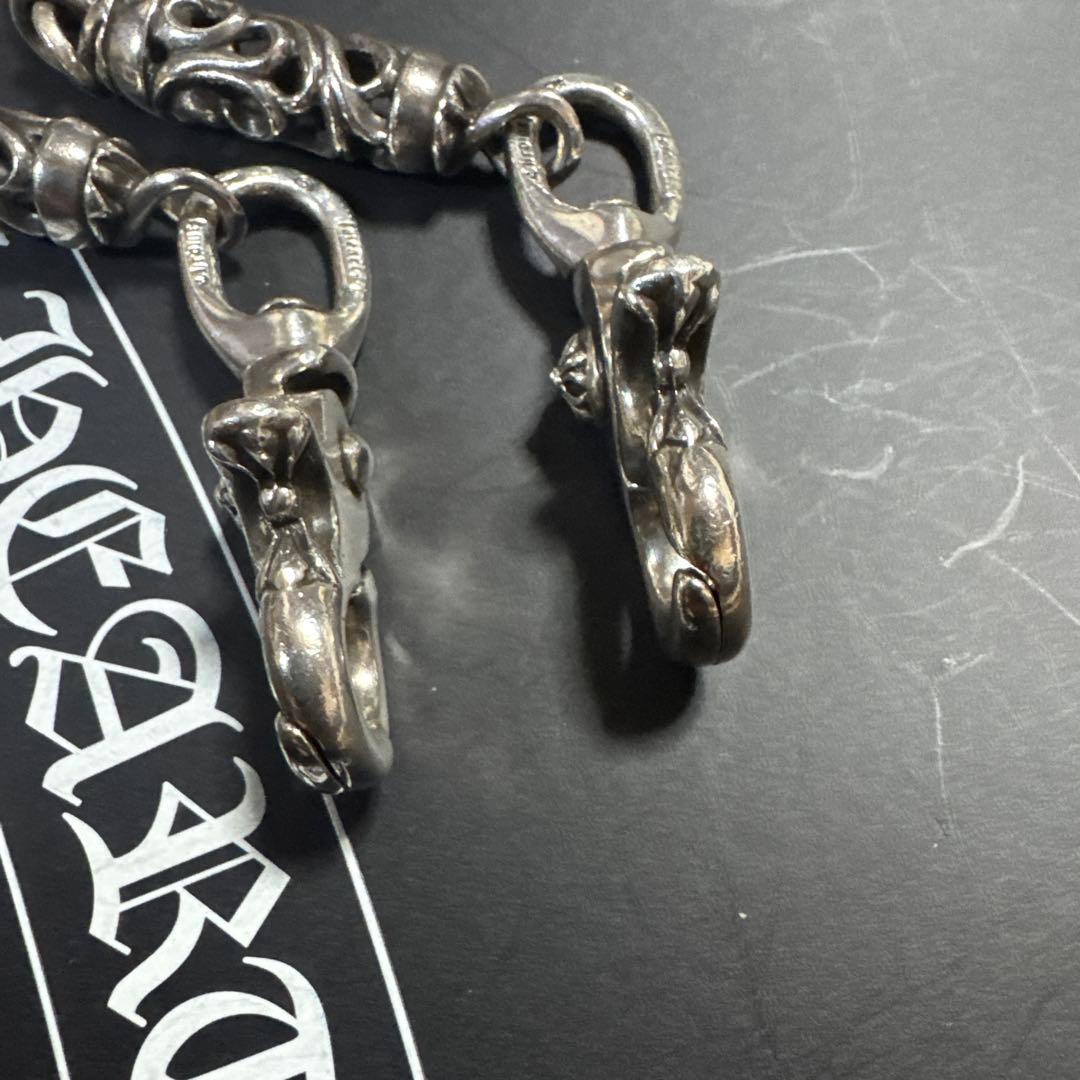 Chrome Hearts ウォレットチェーン シルバー　セット売り