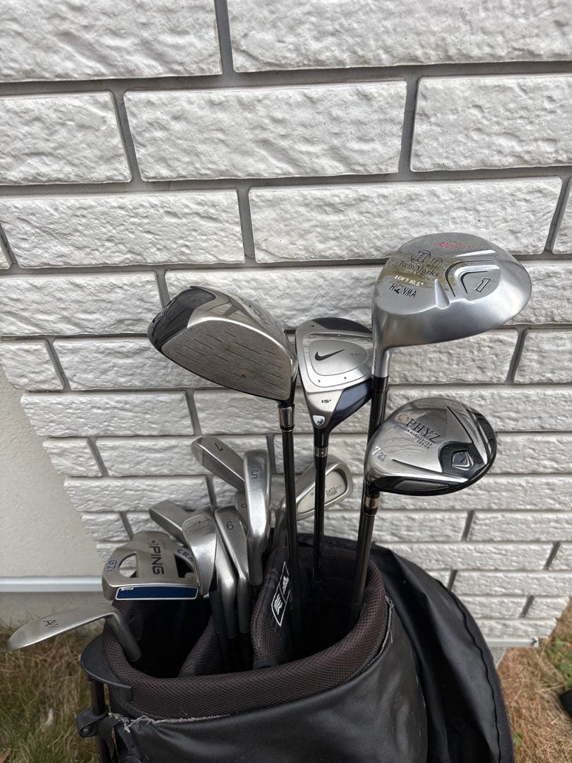 か*き様 ゴルフセット左利き レフティ セット