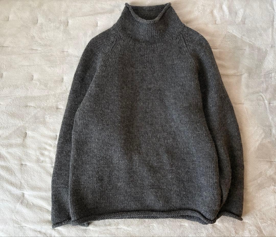 J.CREW 90s ロールネックニット　セーター　巨人タグ　緑タグ