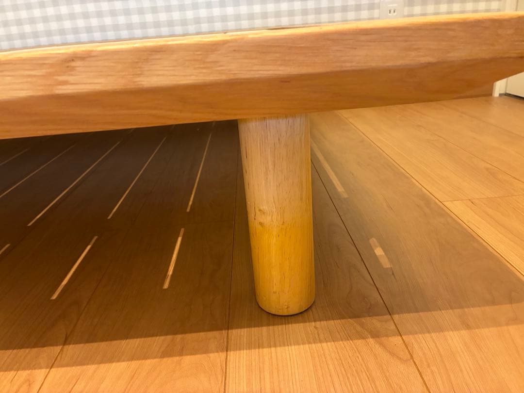 無印良品 木製ベッドフレーム ーシングルー（木製脚付き）　【ほぼ送料のみの価格】